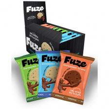 Печенье FUZE протеиновое печенье арахис - кокос - шоколад 360 г 9 шт. 1 шт. 360 мл