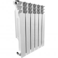 Внимание! Количество секций на фото отличается, ориентируйтесь на технические характеристики. Алюминиевый радиатор VALFEX SIMPLE L 500, 4 секции, 560 Вт FF-Q500A/4 L - высокопрочный отопительный прибор, который может использоваться как для автономных систем отопления, так и для систем центрального отопления малоэтажных зданий. Рабочее давление: 16 атм. Опрессовочное давление: 24 атм. Максимальная температура теплоносителя: 110°С. Для производства радиатора используется специальный сплав алюминия с низким содержанием цинка. Изделие подвергается двойной окраске: первый слой наносится методом электрофореза, обеспечивая антикоррозийную защиту, как наружной так и внутренней поверхности прибора. Второй слой наносится в электростатической системе путем покрытия подготовленной поверхности радиатора порошковой эпоксидной краской. Радиаторы VALFEX сертифицированы Госстандартом Российской Федерации и рекомендованы к применению в российских условиях. Полностью адаптированы для использования в российских системах центрального отопления.