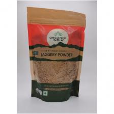 Тростниковый сахар (JAGGERY POWDER), т. м. ORGANIC INDIA, в зип-пакетах по 500гр.