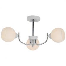 Потолочная люстра на штанге Lumion Bliss 5641/3C белый, хром E27 3*60W 220V