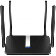 Wi-Fi роутер CUDY LT500, Wi-Fi 5, AC1200, 2.4/5ГГц, 3 LAN, 3G/4G, черный