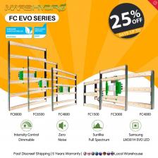 Mars Hydro FC 1500 3000 4000 6500 8000 1000W LED Фитолампа Samsung 301H EVO