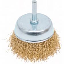 Щетка для дрели Щетка чашечная (75 мм; волнистая 0.35 мм) для дрели Elitech 1820.076200