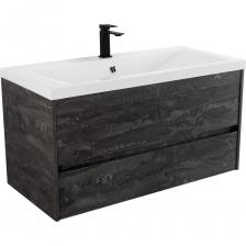 База оснащена доводчиками скрытого монтажа с системой Soft close (плавного закрывания) Дополнительная комплектация в серии: Шкаф подвесной Art&Max Family-M-1500-2A-SO-IS Раковина для комплекта арт. AM-LAV-1000-MR-A приобретается отдельно.