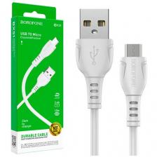 Кабель BOROFONE BX51 micro USB белый