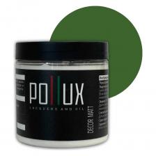 Декоративная краска Pollux Decor Matt - это водно акриловые краски Premium качества российского производства. Предназначена для покраски мебели, радиаторов, а также декоративных элементов из полиуретана, гипса, МДФ, ДСП. Подходит как для первичной окраски поверхности, так и для ремонта и реставрации ранее окрашенных поверхностей. Образует износостойкое покрытие. Благодаря хорошему растеканию легко наносить, ложится ровным слоем. Не требует нанесения дополнительных грунтов. Не содержит растворителей, без запаха, быстросохнущая. Для использования декоративной краски Pollux не требуется специальных малярных навыков.   Ввиду цветопередачи различных устройств, цвет может незначительно отличаться от заявленного на фото! Инструкция по применению: Перед применением тщательно перемешать!!! Подготовка поверхности: Окрашиваемая поверхность должна быть чистой, сухой, обезжиренной, без пыли и загрязнений. Если поверхность ранее окрашена, необходимо удалить отслоившееся старое покрытие, зашкурить твердые, глянцевые поверхности до матовости. Окраска: Нанести 1 слой краски, дождаться полного высыхания - 30 минут. Далее нанести еще 1-2 слоя, с промежуточной сушкой, в зависимости от желаемого результата. Способ нанесения: кисть, валик, распыление.  Для распыления необходимо разбавить водой на 10%. Очистка инструмента: Промыть теплой водой сразу после использования, без применения растворителей.