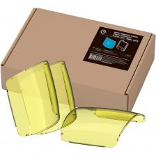 Комплект защитных синих стекол для маски хамелеон START DIGITAL X PRO Внешнее защитное стекло предназначено для повышения механической прочности сварочной маски, а так же защиты светофильтра от брызг расплавленного металла во время сварки. Используется на масках Digital X PRO. Изготовлено из прозрачного поликарбоната. Благодаря толщине 2 мм стекло обладает высокой прочностью и большим эксплуатационным сроком службы. Легко поддается дезинфекции и легкой очистке. Стекло выполнено в соответствии со следующими промышленными стандартами: AS/NZS 1337 (Австралия) ANSI Z87 (США) CSA Z94.3 (Канада)