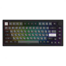 Игровая клавиатура Black&Sliver V3 Pro Cream Yellow Switch (5075S)