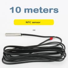 10 метров/15 метров/20 метров внешний датчик для теплого пола термостат, NTC 10K кабель водонепроницаемый зонд