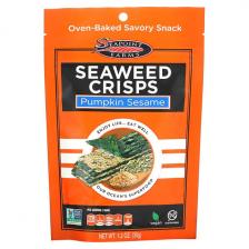 Seapoint Farms хрустящие морские водоросли с тыквой и кунжутом 35 г (1 2 унции)