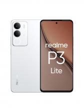 Смартфон realme P3 Lite 4G 8/256GB, Dual nano SIM (Ростест), Белое облако