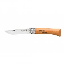 Нож складной Opinel №7 VRN Carbon, углеродистая сталь, рукоять бук