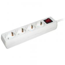 IEK WYP10-16-04-03-ZK-N Удлинитель У04К-выкл. 4 места 2P+PE/3метра