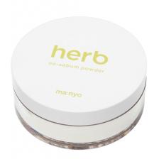 Матирующая рассыпчатая пудра с комплексом трав Manyo Herb Green No-Sebum Powder Матирующая рассыпчатая пудра с комплексом трав Manyo Herb Green No-Sebum Powder