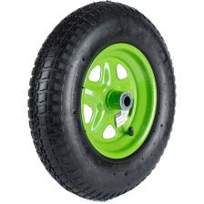 Колесо к тачке ПОЛЕСАД пневматическое PR 3001, 4.00-8,20мм Изготовлено из высококачественных материалов, которые обеспечивают его долговечность и надежность. Имеет усиленную конструкцию, которая позволяет ему выдерживать большие нагрузки и не деформироваться при перевозке тяжелых грузов. Это делает его идеальным выбором для использования в саду, огороде, на даче или на строительном участке.Благодаря своей конструкции, легко устанавливается на ступицу тележки или тачки. Оно также совместимо с другими инструментами и инвентарем, такими как снегоуборщики, мотоблоки и другие одноколесные или двухколесные транспортные средства.Ключевые особенности:Усиленная конструкция обеспечивает надежность и долговечность.Подходит для перевозки тяжелых грузов в саду, огороде, на даче и на строительном участке.Легко устанавливается на ступицу.Совместимо с различными инструментами и инвентарем.Приобретая это колесо, вы получаете надежный и универсальный инструмент, который поможет вам в работе на вашем участке. Оно станет незаменимым помощником при перевозке грузов, а также при использовании других садовых и строительных инструментов.Не упустите возможность приобрести качественное колесо для вашей садовой или строительной тачки по выгодной цене!Пневматическое колесо обеспечивает плавный ход тележки и удобную транспортировку грузов. Колесо со стальными шариковыми подшипниками легко преодолевает препятствия и выдерживает высокие нагрузки при перевозке грузов.
