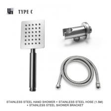 Ручная душевая лейка из нержавеющей стали