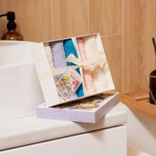 Салфетки махровые «Этель. Любимой бабушке», 30x30 см - 5 шт., хлопок 100%