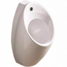 Писсуар подвесной CeramaLux X560P с горизонтальным выпуском и сенсорным механизмом смыва белый