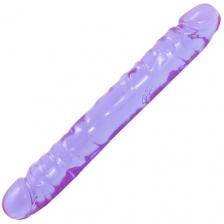DOC JOHNSON Фаллоимитатор двухголовый 12 Crystal Jellies 12 Jr. Double Dong 1.0