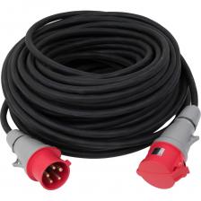 Промышленный силовой удлинитель Gigant КГ 5x4 50м 80149 предназначен для подключения и безопасного питания трехфазного промышленного оборудования на стройках, в производственных помещениях, мастерских и других объектах, где требуется стабильное высоковольтное питание на удалении от электросети. Кабель удлинителя соответствует ГОСТ, имеет медные жилы для высокой надежности и мощности. Подходит для профессионального использования на строительных объектах, промышленных предприятиях и в ремонтных мастерских. Длина 50 метров позволяет подключать оборудование на значительном удалении от источника питания. Кабель с сечением 5х4 мм? рассчитан на высокие нагрузки (до 32 А), что подходит для подключения мощного оборудования. Кабель КГ устойчив к отрицательным температурам, удлинитель можно использовать при температурах от -60 до +50°С.