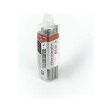 Сверло по металлу RENNBOHR COBALT PROM, HSS-Co, Р6М5К5. Сверла спиральные с цилиндрическим хвостовиком изготовлены из высококачественной быстрорежущей стали P6M5K5/HSS-CO с 5% содержанием кобальта, методом врезного шлифования из цельных, окончательно обработанных заготовок. Класс точности сверления отверстий повышенный — A1. Угол заточки вершины сверла 135°, наличие подточки перемычки на вершине сверла (Split Point), не требуют предварительного накернивания. Сверла из легированной стали с содержанием кобальта при длительном нагреве не меняют своих характеристик. Имеют крайне высокий срок службы. Применяются для сверления отверстий в нержавеющих сталях, жаропрочных и жаростойких сталях, легированных, высокопрочных конструкционных сталях на универсальном оборудовании, специальных станках с ЧПУ и автоматических линиях. Возможно сверление отверстия глубиной более 4 диаметров без вывода сверла для удаления стружки. Внимание, изображение товара может отличаться от реального! Верные параметры указаны в технических характеристиках товара.