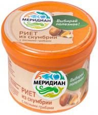 Риет Меридиан из скумбрии с лесными грибами 100г