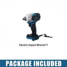 Drillpro 520N.M Бесщеточный аккумуляторный электрический ударный гайковерт 1/2 дюйма Электроинструменты Литиевая батарея 3000 Ач Адаптируется к аккумулятору Makita 18 В