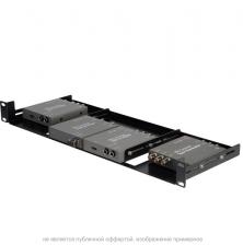 Телекоммуникационная стойка Connectronics 1U Rackmount для Blackmagic Mini Converters BLACKRACK-1