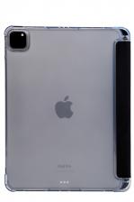 Прозрачный чехол-книжка для iPad Pro 12.9 с тройным загибом Черный