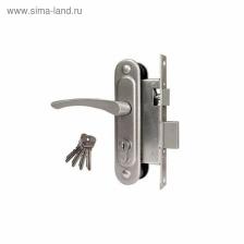 Замок врезной Димитровград «Омега» ЗВ.7, м/о 55 мм, с/руч, бриллиант