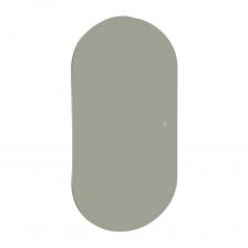 Зеркало с подсветкой овальное 60х120 см с сенсорным включением с подогревом Silver Mirrors Alana (LED-00003100)