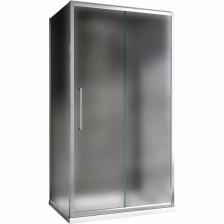 Душевой уголок Abber Schwarzer Diamant 170х85 AG30170MH-S85M-S85M хром, стекло матовое