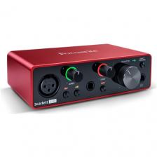 Внешняя звуковая карта Focusrite Scarlett Solo 3rd Gen