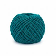 Нитки для ручного вязания (4 шт. 1кг/2300 м), пряжа двухниточная в пасмах для вязания крючком, спицами (250-300 гр/шт.) из чистого акрила цвет Лагуна