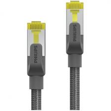 Патч-корд Philips CAT.8, 30AWG, OD:5.1mm, OD:5.5MM, 2M, Grey (SWN7102G/56)