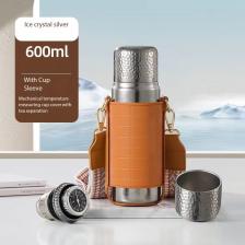 Вакуумная фляга из титанового сплава 600 мл