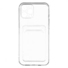 Чехол Red Line для iPhone 12 Pro Max, с кардхолдером, прозрачный