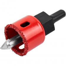 ELITECH— российский бренд, занимающийся разработкой, продажей и обслуживанием электроинструментов. Компания полного цикла - каждый наш инструмент мы ведём на всех стадиях от электронного чертежа, сертификации, контроля качества на производстве до гарантийного обслуживания в собственных сервисных центрах.Инструменты ELITECH серии "Стандарт" неприхотливы и надёжны, рассчитаны на продолжительные, интенсивные нагрузки. Обладают необходимыми степенями защиты от влаги, пыли и нестабильного напряжения в сети.Кольцевая коронка с центрирующим сверлом ELITECH 1820.169800 32 мм применяется для получения ровных отверстий в облицовочных материалах, а также в ячеистом бетоне, кирпиче и гипсокартоне. Используется на дрелях и легких перфораторах в режиме безударного сверления. Коронки-чашки с нанесением карбида вольфрама изготовлены из высокопрочной стали имеют широкий размерный ряд и позволяют сверлить средние и большие отверстия с глубиной сверления до 25,4 мм.