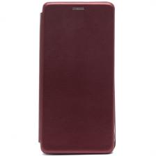 Чехол-книжка Fashion Case для Redmi 10A Бордовый