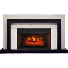 Каминокомплект POLLY - отлично дополняет современный интерьер в жилых и нежилых помещениях. Это электрический камин, поэтому вы можете наслаждаться прекрасным зрелищем пылающих поленьев и приятным теплом, не расходуя топливо и не заботясь о чистке дымоходов. Данный электрокамин является напольным и имеет встраиваемую базу для более надежной установки. Очаг оснащен передовыми технологиями, создающими максимально реалистичную имитацию огня. Подсветка обеспечивает яркое и равномерное освещение, а звуковой модуль воспроизводит естественное потрескивание дров. Особого внимания заслуживает продуманная система управления камином. Муляж дров и проекция пламени подсвечиваются светодиодами, что продлевает срок службы очага на многие годы и позволяет экономить электроэнергию. В очаге регулируется яркость пламени, на задней стенке установлен LED-дисплей, отображающий заданные настройки всех опций. Очаг с функцией обогрева. 6 уровней регулировки обогрева. Мощность обогрева: до 1,7 кВт. Габариты очага: 680х870х305 мм Встраиваемые габариты: 667х840х215 мм Установка в портал: изнутри Муляж: дрова Тип ламп: LED Внутренняя стенка: матовая Корпус: черный Особенности: панорамное стекло Инфракрасный обогрев Пульт ДУ Таймер отключения LED-дисплей режимов очага Защита от перегрева Регулировка яркости пламени Эффект затухания дров Звуковой эффект  