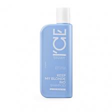 Шампунь для волос ICE BY NATURA SIBERICA Шампунь для светлых волос тонирующий Keep My Blonde Bio Shampoo 250