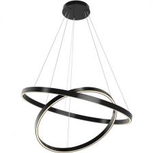 Подвесной светодиодный светильник Maytoni Rim MOD058PL-L74BK