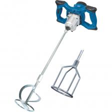 PM1400 — это мощный и надежный ручной строительный миксер, предназначенный для интенсивного использования на стройплощадке и в мастерской. Оснащен высокопроизводительным двигателем 1400 Вт и двухскоростным редуктором, что обеспечивает высокий крутящий момент для эффективного перемешивания даже самых вязких и тяжелых смесей. Электронная плавная регулировка скорости в двух диапазонах (0-570 и 0-760 об/мин) позволяет точно подобрать режим для любого материала: от легких красок и грунтовок до тяжелых цементных растворов, штукатурок, клеев и бетона. Эргономичная конструкция с удобной D-образной рукояткой и продуманным расположением органов управления обеспечивает комфорт и снижает усталость при длительной работе. Прочное резьбовое соединение M14 гарантирует надежную фиксацию сменных насадок, входящих в комплект (для красок и для растворов). Идеален для строителей, отделочников и ремонтных бригад.