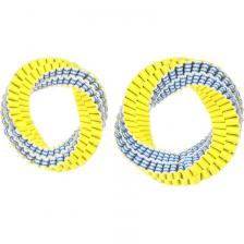 Flamingo игрушка Glowa "Кольцо", голубой, желтый, размер L - 15 x 15 x 4 см Китай 1 уп. х 1 шт. х 0.15 кг