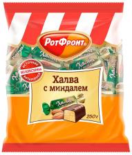 Халва Рот Фронт с миндалем 250г - Vprok.ru Перекрёсток
