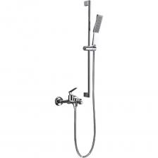 Смеситель для ванны/душа из серии CRISTAL излучает чистую элегантность. Необычная игра форм и тонкие грани искусно завершают образ Вашей ванной комнаты. Комфортная высота смесителя обеспечивает удобство и приятные ощущения во время ежедневных гигиенических процедур. Плавно работающий керамический картридж и излив с аэратором всегда обеспечат оптимальный поток воды для получения четкой струи воды. латунь / нержавеющая сталь; управление рычажное, кнопочный девиатор (фиксирует положение до следующего нажатия); душевой гарнитур в комплекте: штанга д/душа 69 см - нержавеющая сталь; д/шланг PVC 1,5м в цвет корпуса с функцией Anti-twist (отсутсвие перекручивания и деформации); д/лейка термостойкий ABS; стандарт подключения 3/4-1/2 палитра: хром, матовый белый, матовый черный, gun metal. Фабрика MILLEAU использует передовые технологии и высококачественные материалы для производства смесителей и душевых систем, обеспечивая высокое качество, долгий срок службы и безопасность продукции. Изделия фабрики имеют антикоррозионное гальваническое покрытие, устойчивое к износу и сохраняющее яркость цвета. Аэратор и керамические картриджи в комплекте способствуют снижению расхода воды, защите от брызг, шумоподавлению и плавному регулированию температуры и напора струи. Душевые лейки с технологией Easy-clean и душевые шланги PVC с функцией Anti-twist обладают длительным сроком службы, устойчивостью к перепадам давления.  