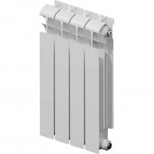 Биметаллический секционный радиатор отопления RIFAR ECOBUILD 500 (4 секции) с боковым подключением разработан для широкого использования с учетом разных температурных и эксплуатационных условий. Батарея отличается от других моделей радиаторов замкнутым стальным контуром внутренних коллекторов, как это сделано в монолитных радиаторах, но при этом отличается по системе соединения секций - в RIFAR ECOBUILD применяется новый соединительный ниппель 2-го поколения со специальным кольцом O-ring из материала EPDM. 100% гарантия от протечек. На межсекционную прокладку не оказывается одновременного воздействия 2-ух материалов (стали и алюминия), обладающие разным коэффициентом термического расширения. Новый ниппель предоставляет герметизацию при высоких давлениях - более 200 атмосфер.