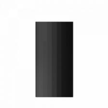 Прямая ваза с глазурью Geometry Bright Glazed Corrugated Straight Vase Black Small (HF-JHZHPX01)