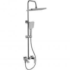 Душевая система с тропическим душем BELZ представляет собой комфортное и стильное решение для ванной комнаты. Эта система оснащена тропическим душевым головным устройством, которое обеспечивает максимальное удовольствие от гидромассажа. Изготовлена из высококачественной латуни, что делает её долговечной. Шланги длиной 150 см и штанга длиной 150 см обеспечивают удобство использования, а три режима работы позволяют настроить душ под свои предпочтения. Изготовленная из латуни и abs-пластика, душевая система отличается высокой прочностью и надежностью. Управление механическое, что делает её удобной в эксплуатации. Эта душевая система станет отличным дополнением к любой ванной комнате, обеспечивая комфорт и уют.