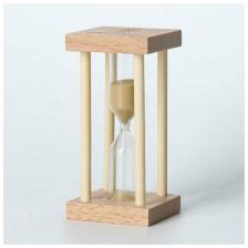 Песочные часы "Африн", на 5 минут, 8.5 х 4 см, белый песок